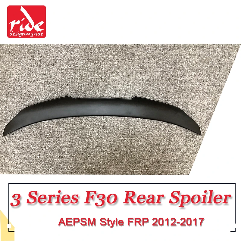 Подходит для BMW F30 задний багажник спойлер AEPSM Стиль FRP первоклассника черного 3 ей