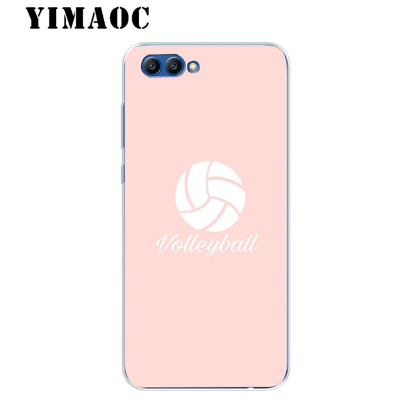 YIMAOC Volleyball Art Soft Case for Huawei Mate 30 20 P30 P20 P10 P9 P8 2015 2016 2017 P Smart Lite Pro |