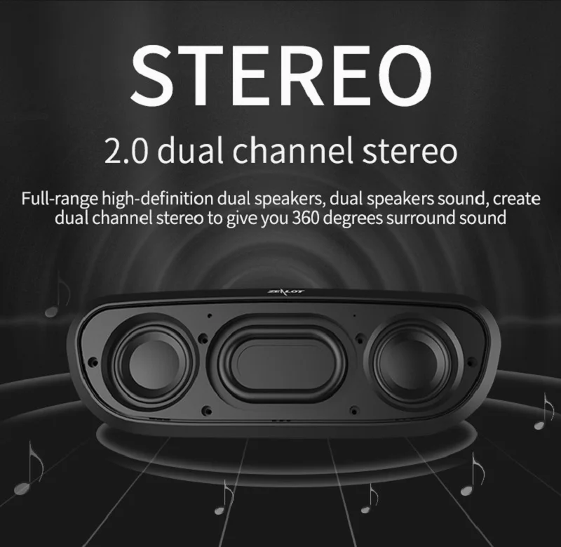Фанатик S9 Портативный Беспроводной блютуз колонка Динамик стерео HiFi динамичным звучанием поле столбца для телефона ПК карты памяти AUX FM громкой связи вызовы