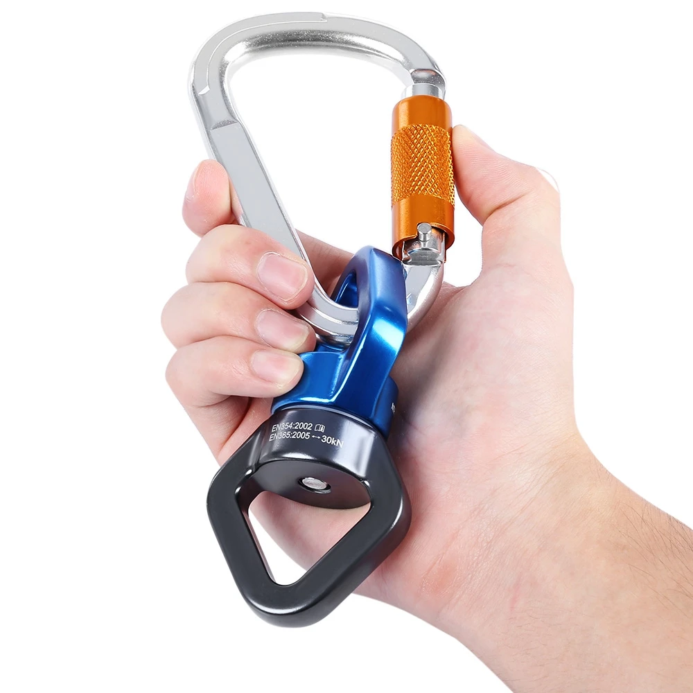 Outlife 3 шт. скалолазание комплект вращения веревка поворотный разъем D-в форме