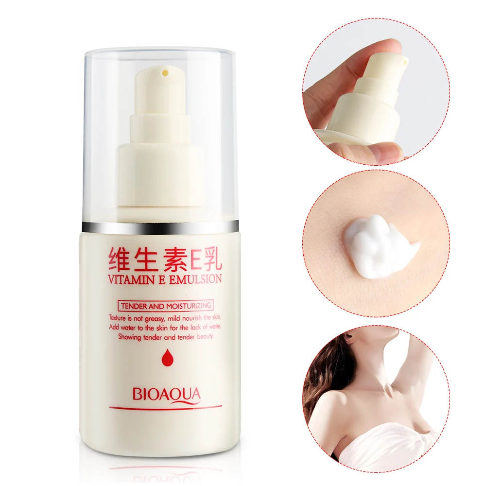 1 Bottle Vitamin E Emulsion Tender Nourishing Lotion VE Waterproof Neck Whitening Nourish Hydrated Body Face Beauty Caring | Красота и