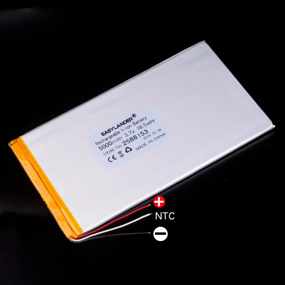 3 Вт 2588153 5000 мАч 7 В литий полимерный аккумулятор ONYX BOOX NOTE PRO + boox lite панель