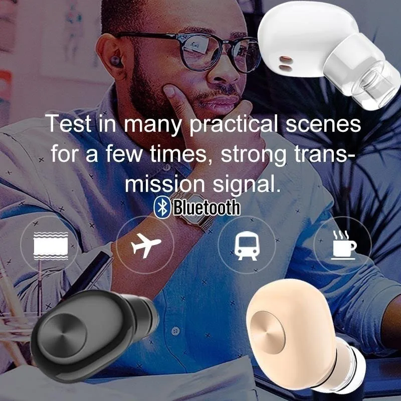 BL-1 TWS настоящие Беспроводные наушники мини-Ушная гарнитура стерео Bluetooth наушники беспроводные наушники с 2200 мАч коробкой