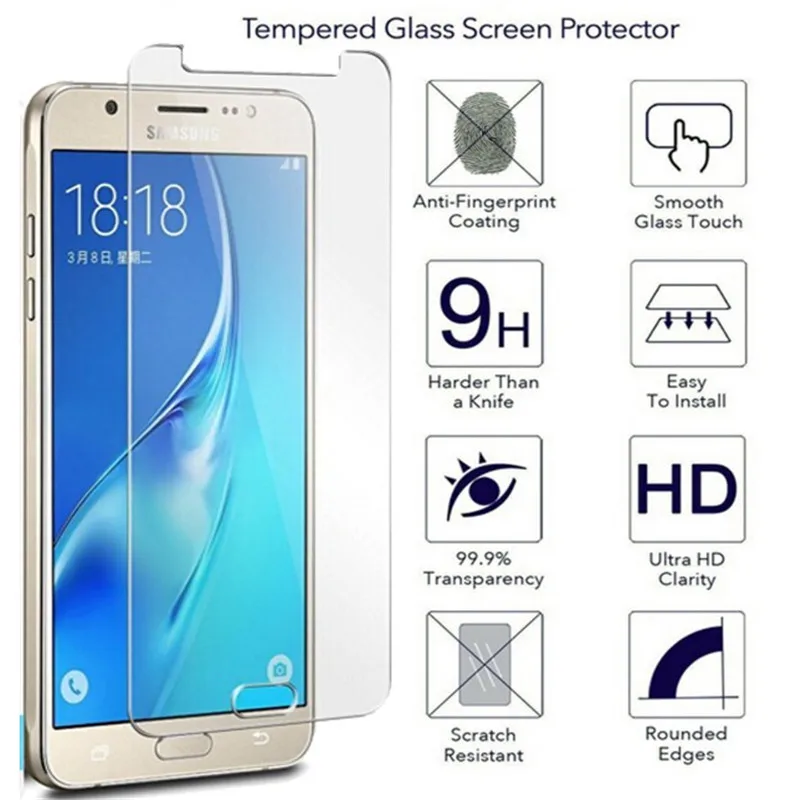 SM J700F J700H J700FN Защитная пленка для экрана из закаленного стекла Samsung Galaxy J7