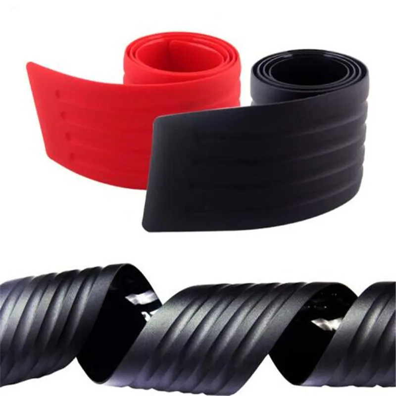 Автомобильный Стайлинг резиновый Задний защитный бампер для багажника Накладка