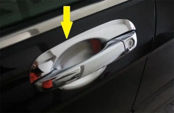 Хромированные чаши с дверной ручкой для Chrysler Sebring Sedan 2007 2008 2009 2010|chrome door|chrome door