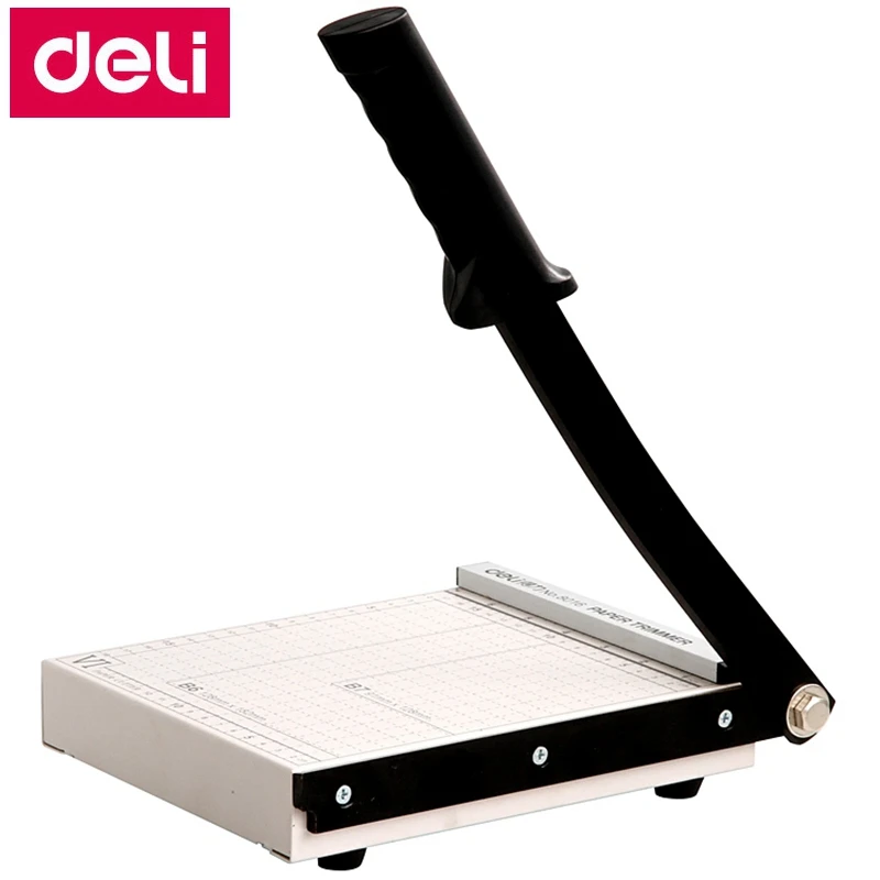 [ReadStar]Deli 8016 ручной триммер для бумаги размер 200x180 мм (8 &quotx 7&quot) маленький с резаком