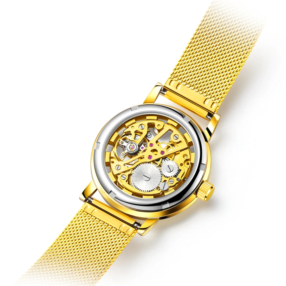 Лидирующий бренд SEWOR роскошные модные повседневные механические мужские часы из