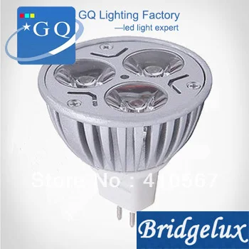 

10 pcs /lot High Power 3W Mr16 E27 GU10 GU 5.3 LED, LED Lamp LED Spot Light Bulb Spotlight Lamp 12v Free Shipping