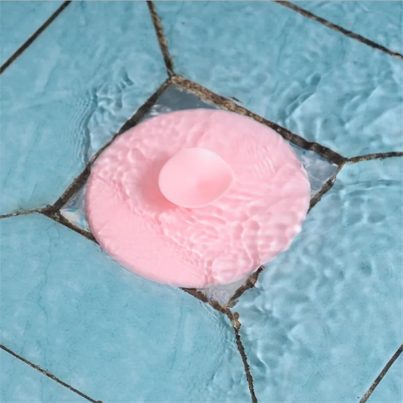

FEIGO 1Pcs Kitchen Suction Cup Portable Design Sink Waterproof Plug Bathroom Floor Leakproof Deodorant Plug Kitchen Tools F858