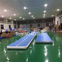 free shipping 1220 2m air track air floor tumbling mats for gymnastics inflatable training mat for tumbling with free pump
