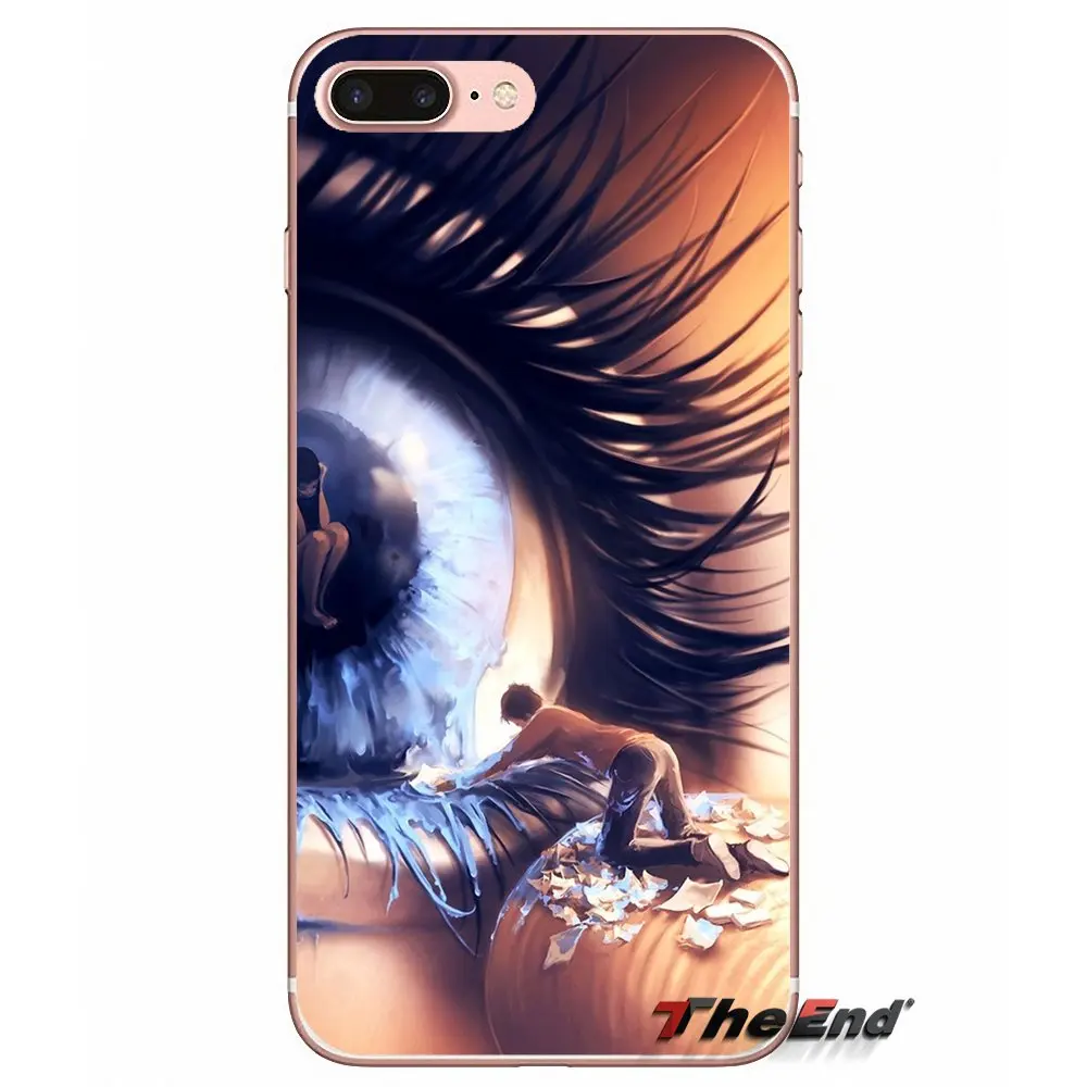 Для iPhone X 4 4S 5 5S 5C SE 6 S 7 8 плюс samsung Galaxy J1 J3 J5 J7 A3 A5 2016 2017 крупным планом существо