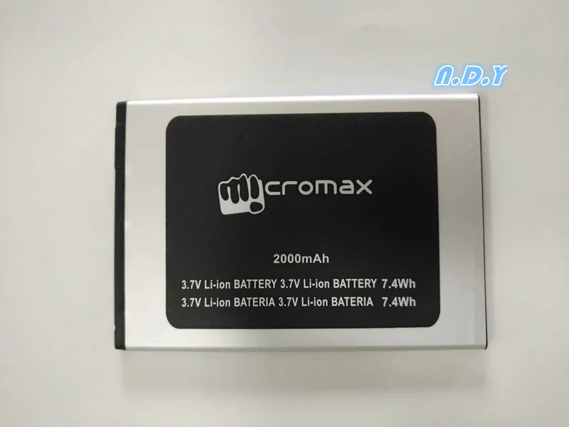 Новая высококачественная батарея Micromax Q351 2000mAh для мобильного телефона Q