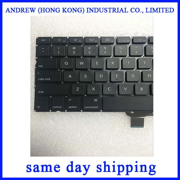 Совершенно новая A1278 Клавиатура для Macbook Pro Unibody 13 &quotA1278 стандарта США MD101 MD102 2009-2012