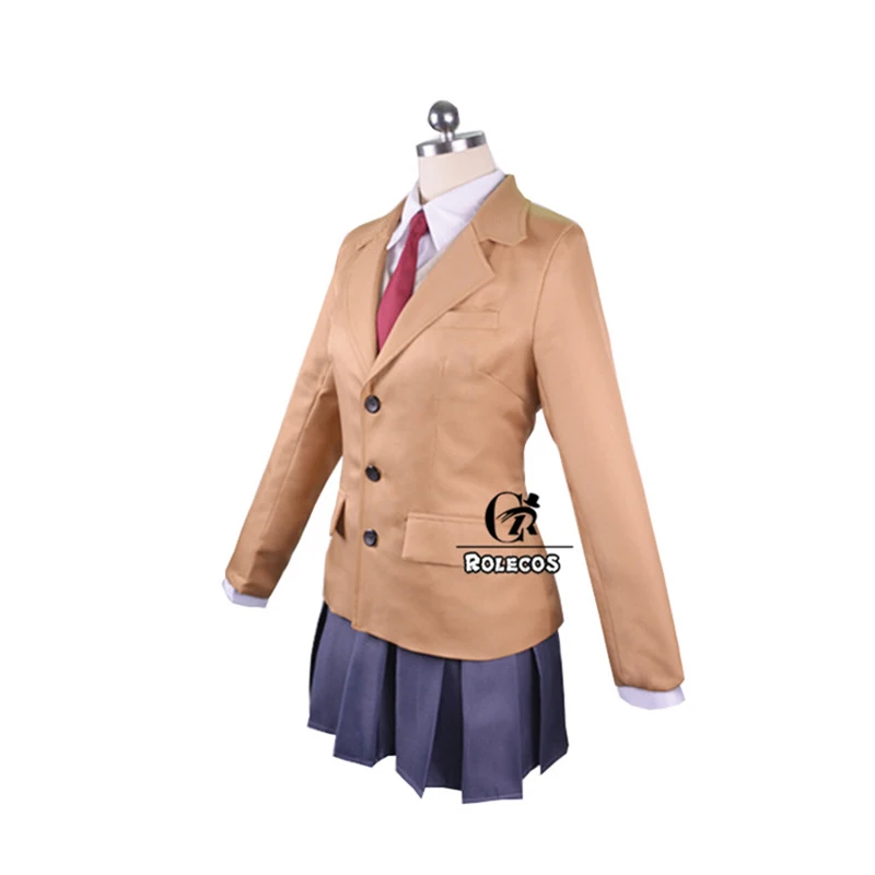 ROLECOS аниме Seishun Buta Yarou wa Bunny Girl Senpai no Yume wo Minai костюмы для косплея Sakurashima Mai школьная
