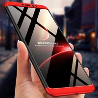 gkk 3 in 1 case for xiaomi mi max 3 case 360 full protection shockproof business matte hard pc for xiaomi mi max3 cover fundas