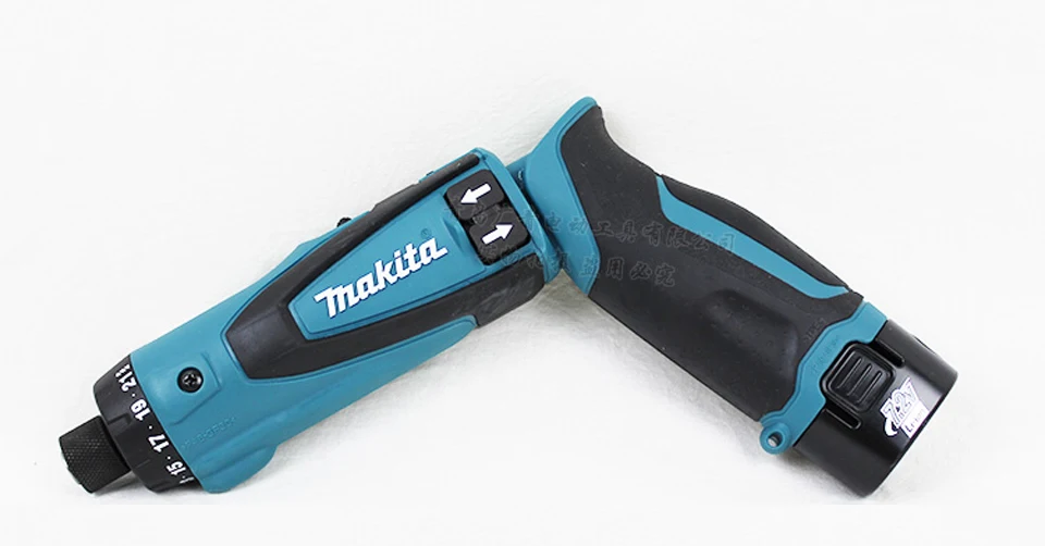 Япония Makita DF010DSE зарядная отвертка электрическая отвертка Складной Тип Двойной литиевой батареи легкий дизайн