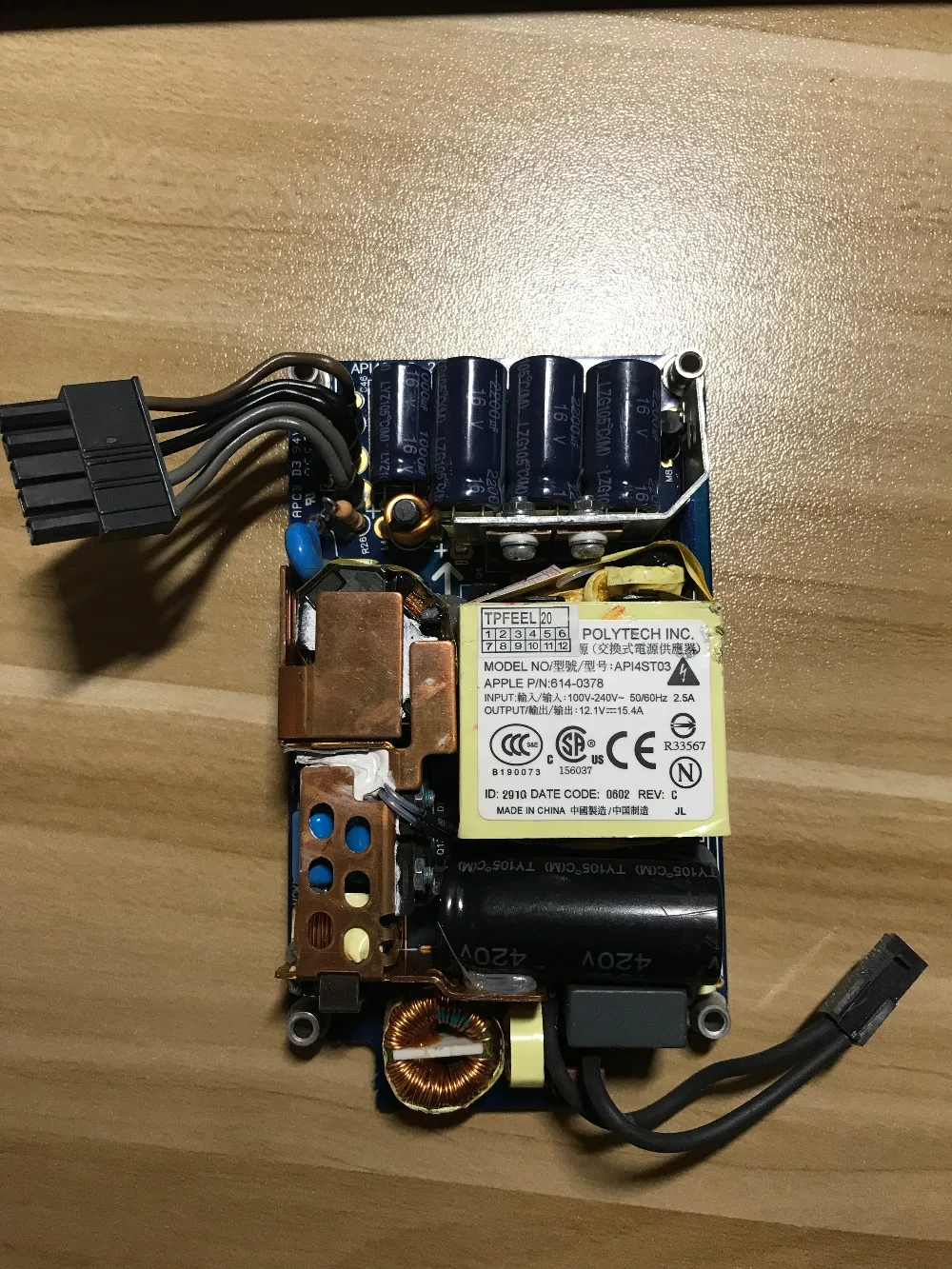 Блок питания TPFEEL 185 Вт 614-0378 614-0363 Для iMac G5 17 &quot20&quot Intel iSight A1207 A1174 A1208 источник API4ST03 |