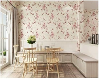 beibehang papel de parede american rural non woven fabric floral european retro wallpaper hudas beauty bebang papier peint