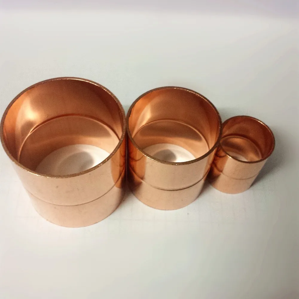 

5/16 "8mm red copper Coupling/Straight Coupling brass fitting refrigeration parts air condition fittings pipe fitting