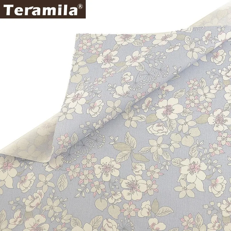 Teramila 100% хлопчатобумажная ткань с цветами из Анкары сделай сам лоскутное платье