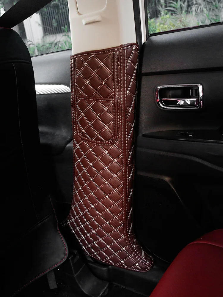 Накладка для защиты от ударов при поясе безопасности Mitsubishi Outlander B pillar царапин