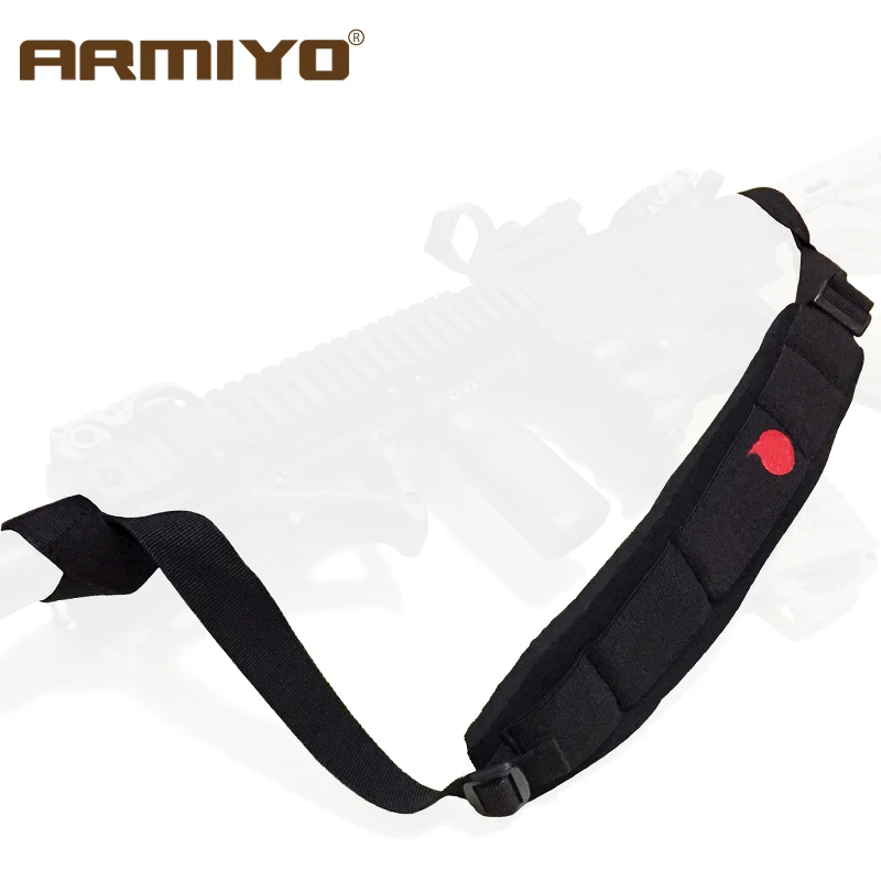 

Armiyo 2 Point Buddy Stretching shock-absorbing Nylon Gun Sling Fit Any Airsoft Rifle Tactical Hunting Pouches Accessories