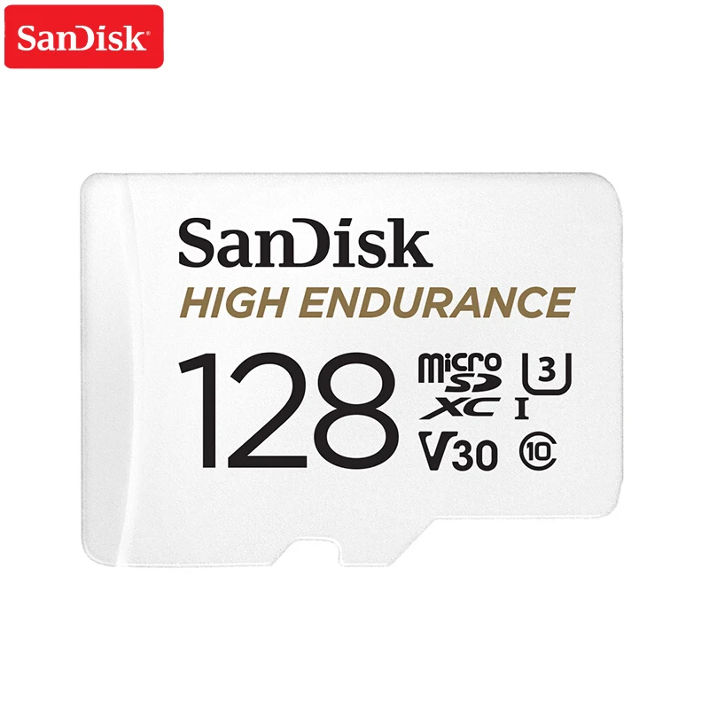 SanDisk MicroSD карта высокая выносливость памяти C10 V30 U3 4 K 32 GB 64 128 256 TF карты для Dash Cam