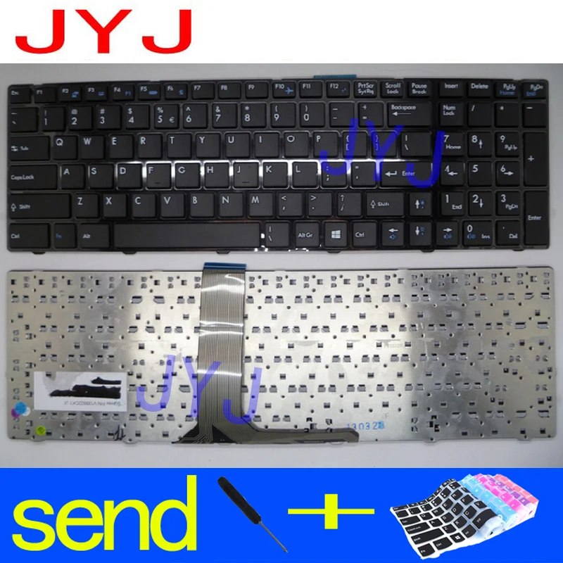 Новая клавиатура для ноутбука MSI GE60 GE70 GP60 GP70 CR61 CX61 GX60 CX70 отправляет прозрачную