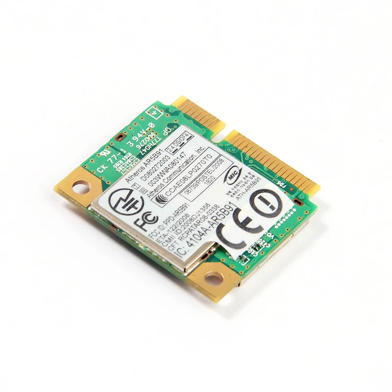 Atheros AR5009 AR5B91 AR9281 Wireless N 300 Мбит Wi Fi Половина Mini PCI e Карты М 802.11b/г/n Ноутбук Wlan Сети