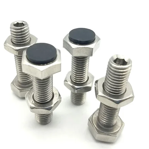 1 шт. M10 Хвостовая шестиугольная розетка типа с полиуретановой стопкой болты