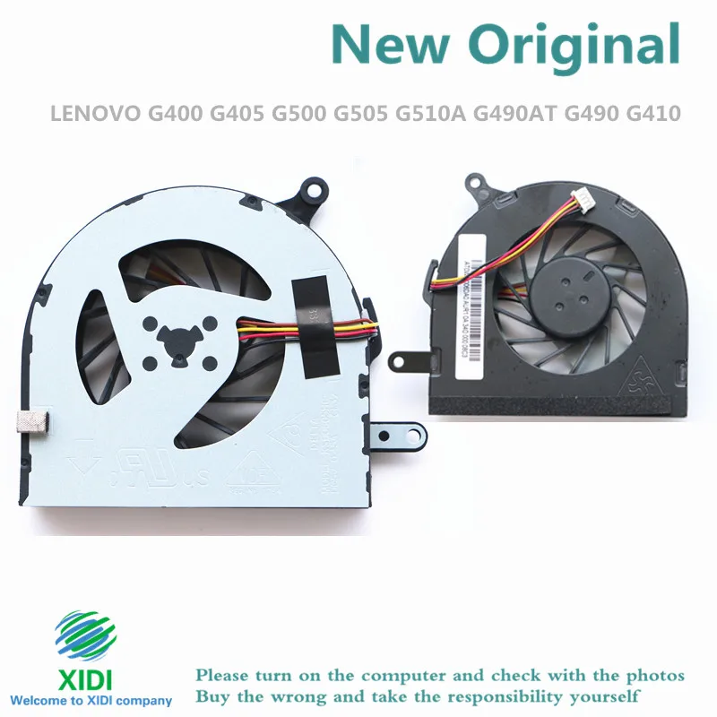 Новый вентилятор для процессора Lenovo G400 G405 G410 G490 G500 G505 G510 Вентилятор охлаждения