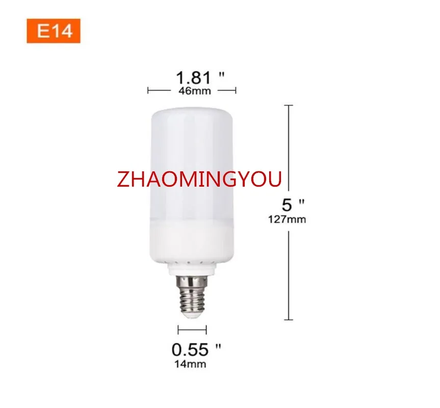 1 шт. светодиодсветильник E27 E26 B22 E14 10 Вт AC85 265V SMD2835 99LED s имитация пламени 1400 1600K