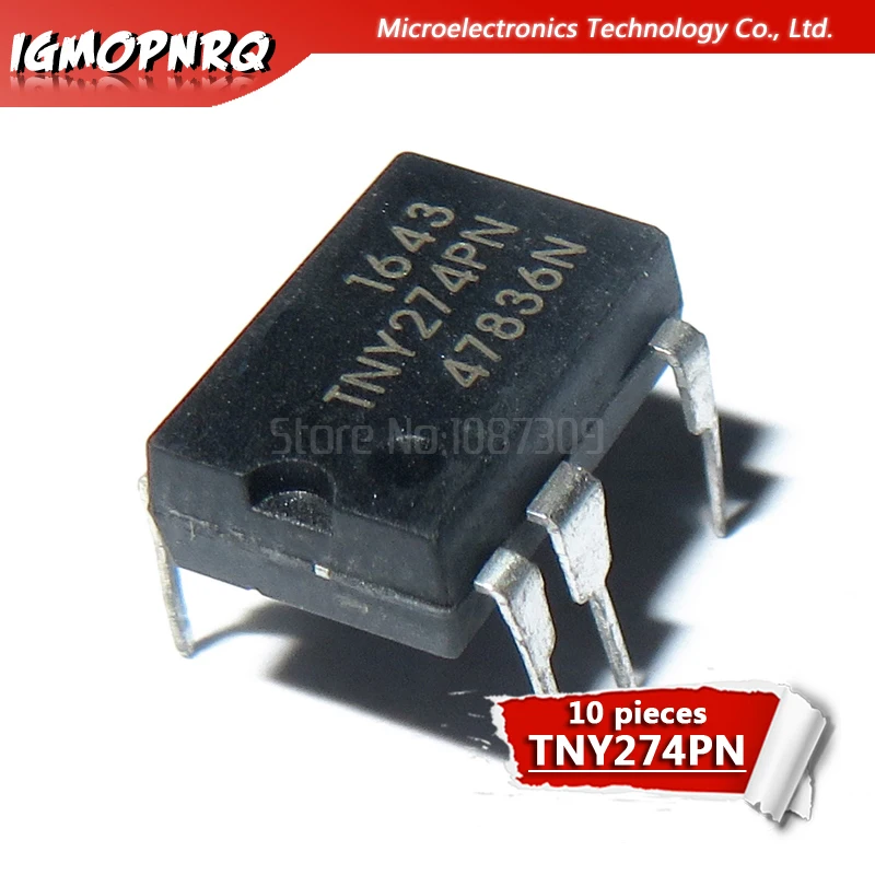 

Оригинальный ЖК-дисплей TNY274PN DIP-8 TNY274, 10 шт.