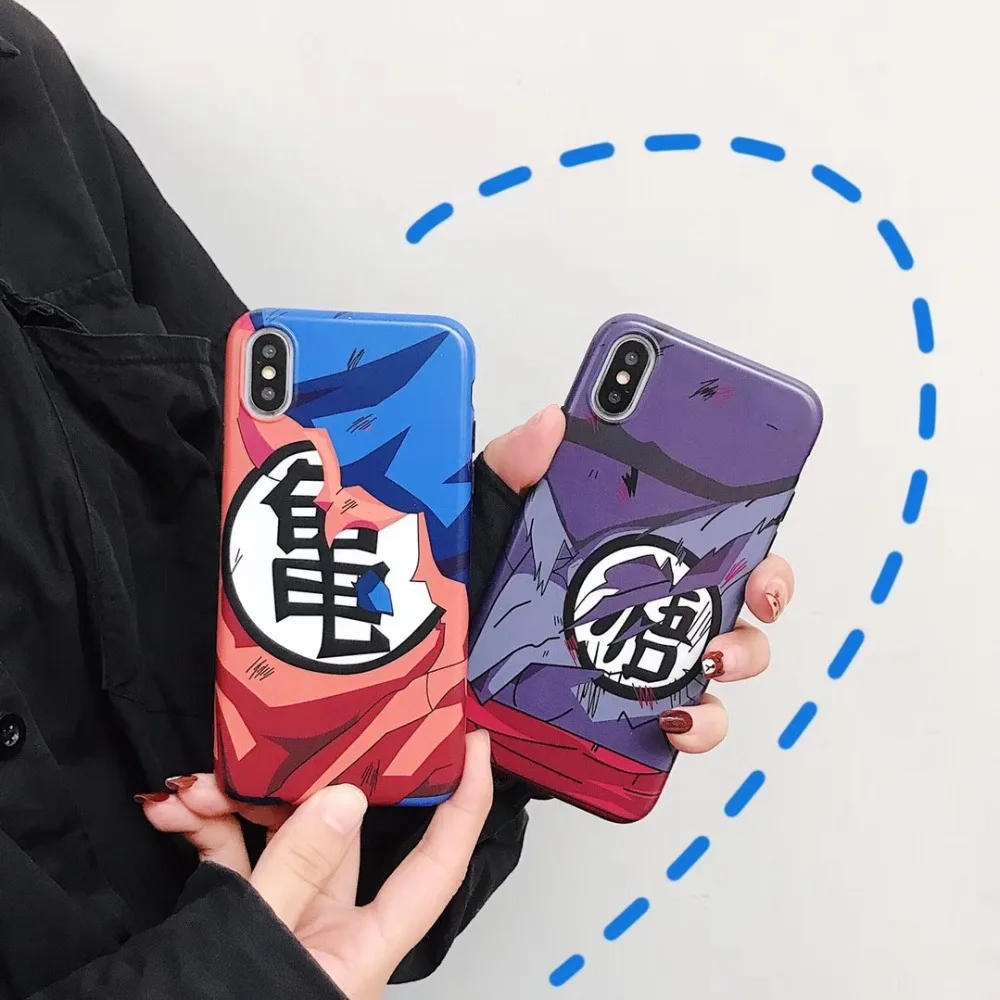 popular Dragon Ball Son Goku Mobile phone back case for iphone 6 S plus 7 7plus 8 8plus X XS XR MAX Sports cover |