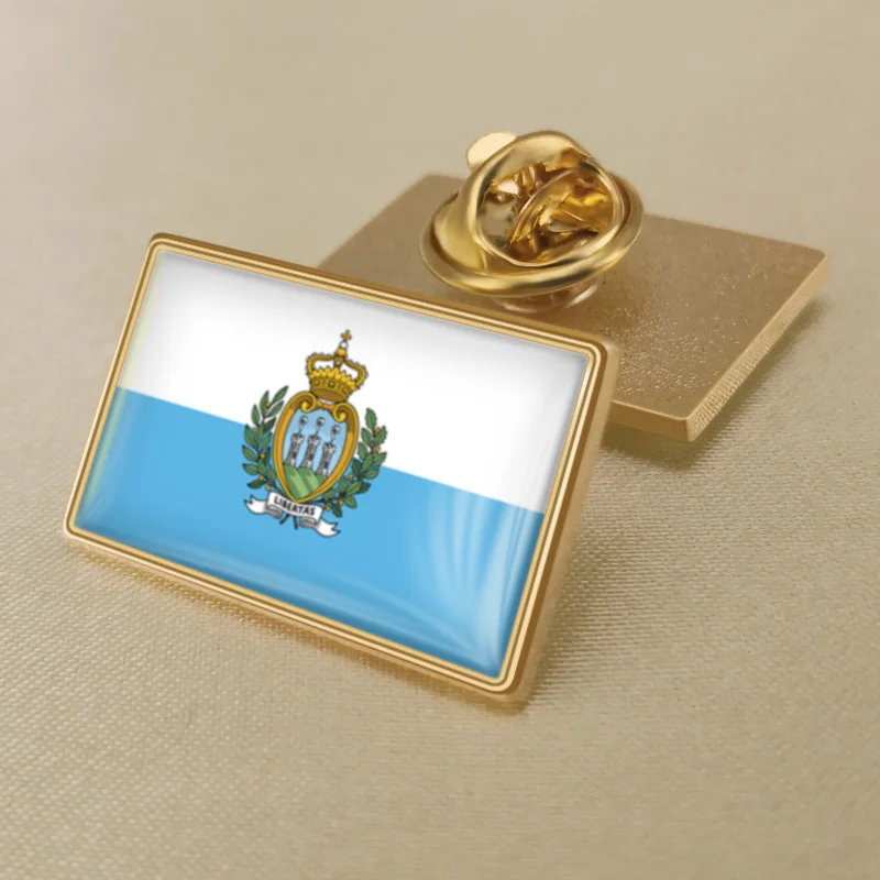 Герб Сан Марино Sanmarinese карта Национальный флаг Эмблема с национальным цветочным