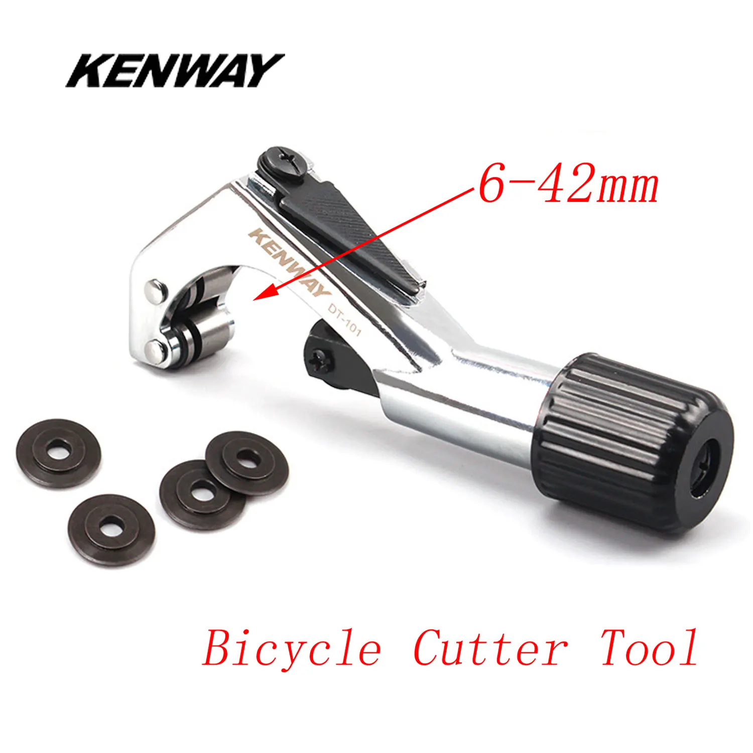 

6-42mm Mountain Bike Fork Cutter Tool Alloy Steel MTB Road Bicycle Head Tube Pipe Handlebar Seat Post Repair Tool Upgrade