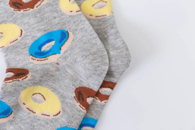 Moda Socmark новые хлопковые счастливые мужские носки/Женские повседневные дизайнерские брендовые забавные носки в британском стиле Harajuku
