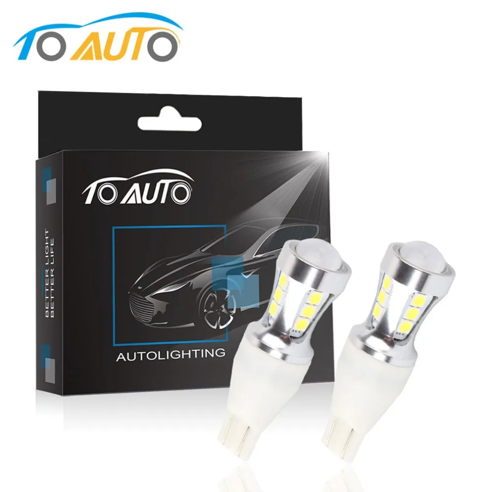 2 шт. автомобильные светодиодсветодиодный лампы T15 W16W Canbus 921 912 6000 лм|lamp light|lamp lamplamp