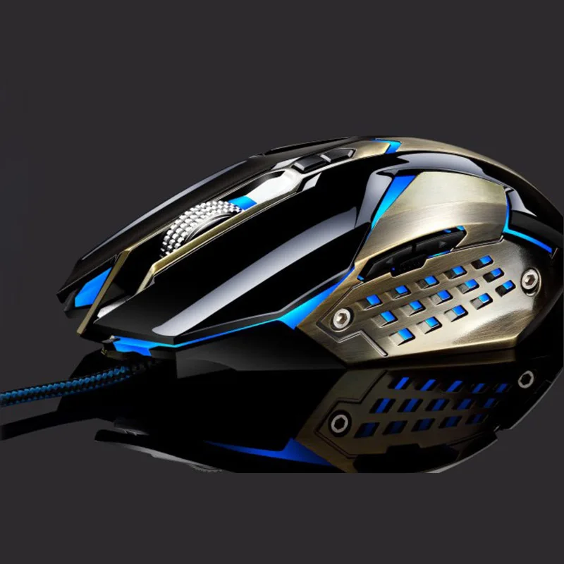 Светодио дный светодиодная проводная мышь игровая 1 5 м кабель 1200/1600/2400/3600 dpi