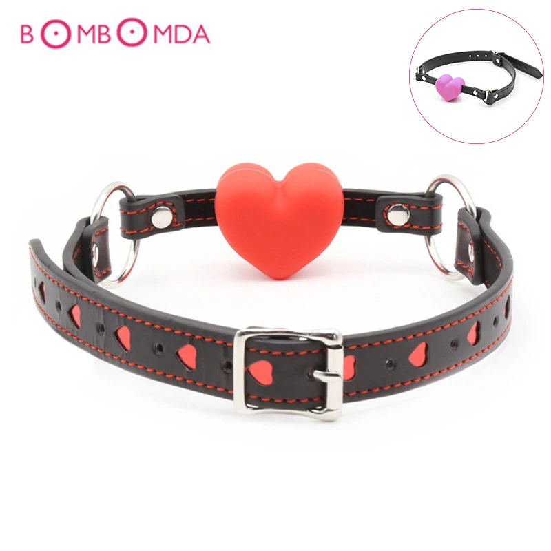 Секс из искусственной кожи открытый кляп для рта БДСМ связывание фетиш оральный