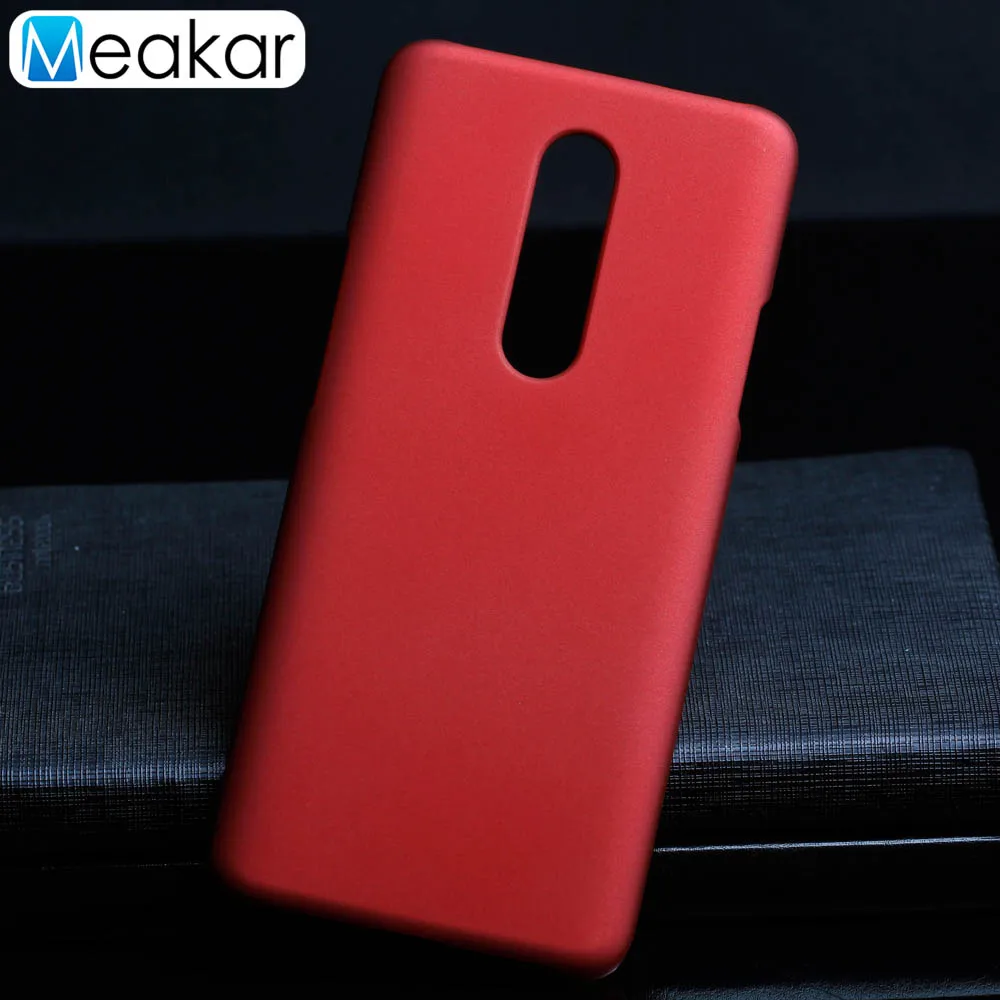 Матовая Пластик Coque СПС oneplus 7 Pro Чехол для oneplus One Plus 7 7T oneplus 7 oneplus 7t Pro Чехол для телефона чехол-лента на заднюю панель - Цвет: Red