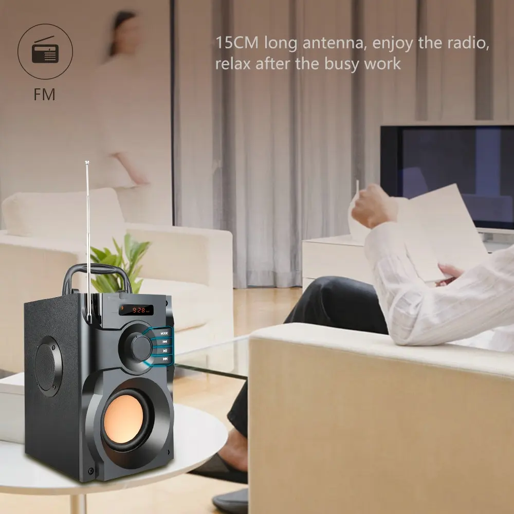 Bluetooth-колонка с поддержкой TF-карты и FM-радио | Электроника
