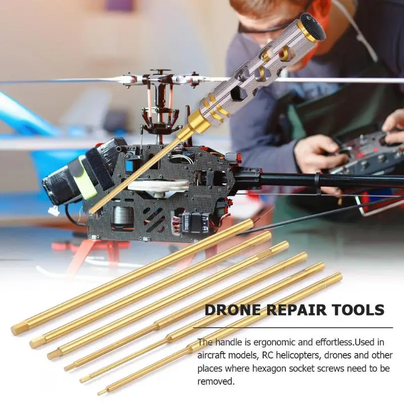 1 шт. набор стальных шестигранных отверток для RC вертолета с шестигранным гаечным