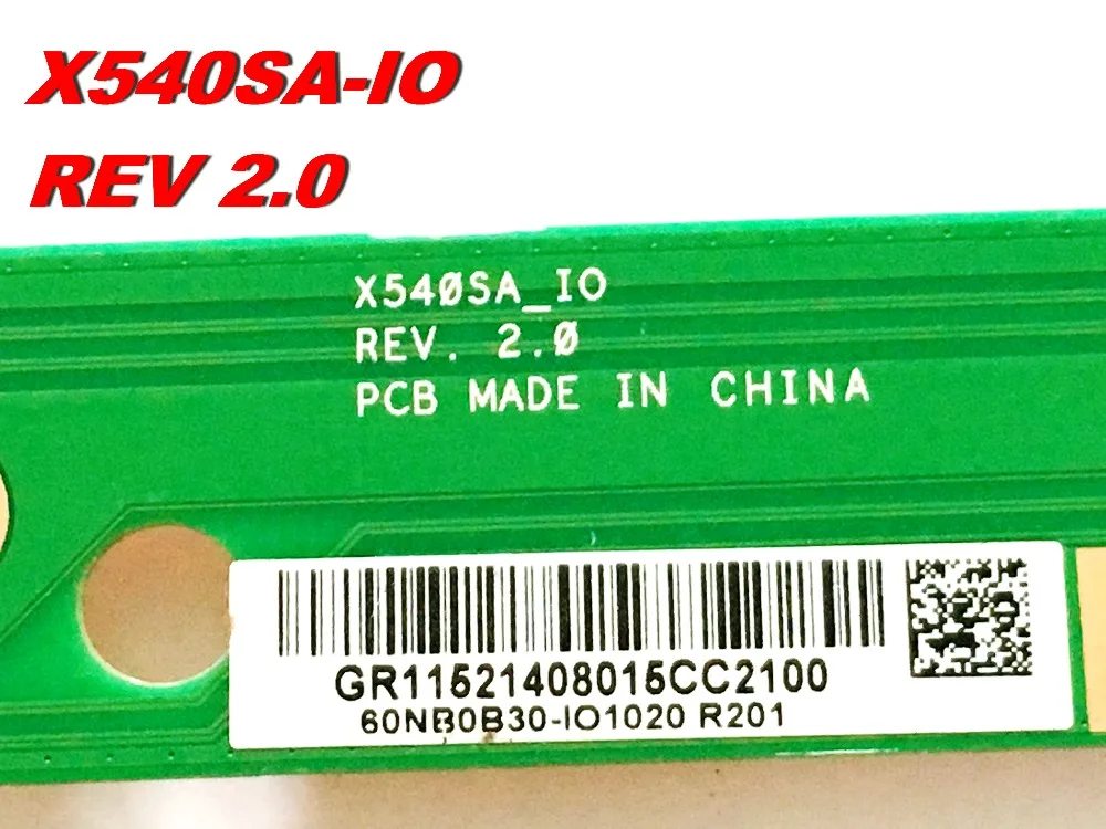 Оригинал для ASUS X540SA HDD плата _ IO REV 2 0 протестирована хорошая Бесплатная доставка