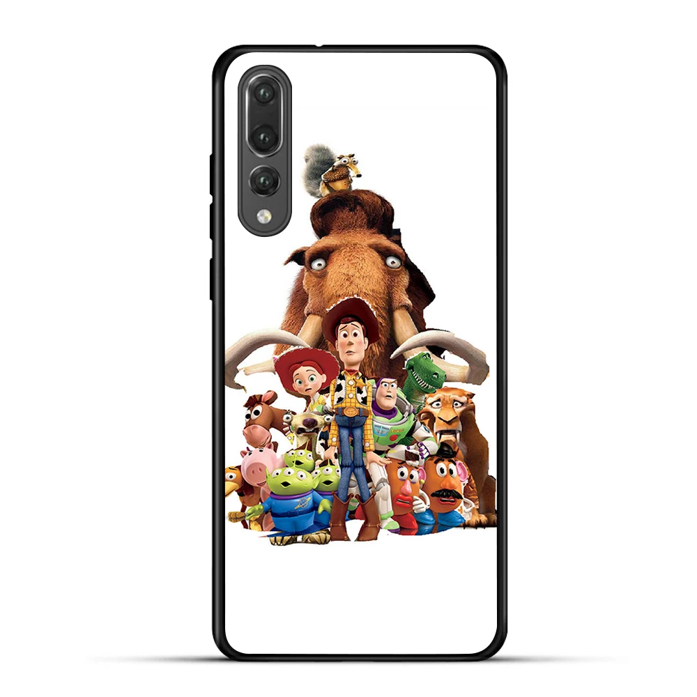 Черный Мягкий ТПУ силиконовый чехол для телефона Huawei Mate 10 lite P8 P9 P10 Lite P20 Pro Mate10 P