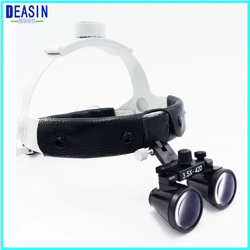 TOP quality 3.5X Operation lamp surgical headlight Dental Loupes Medical Magnifier Dental Loupes