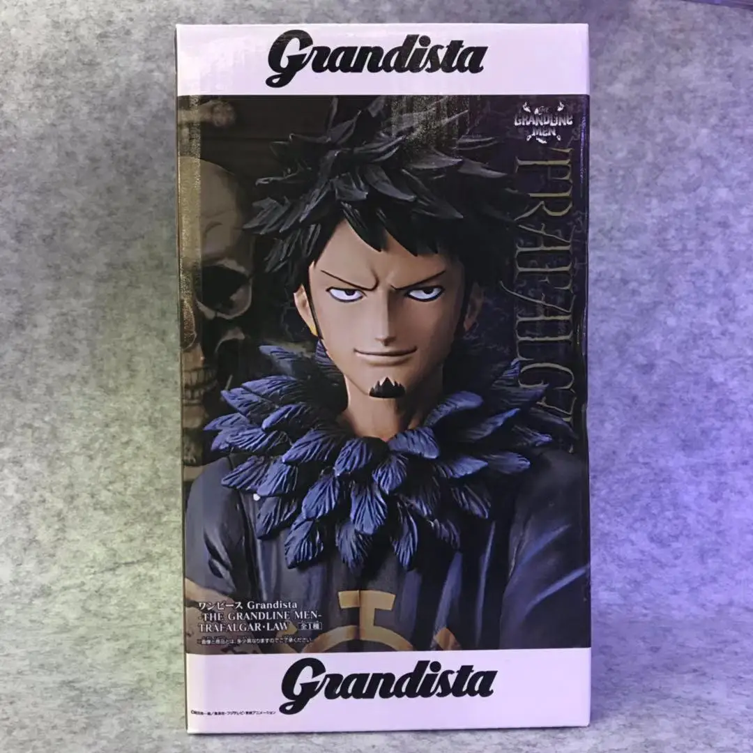 Аниме one piece LAW THE GRANDLINE Мужская коллекция фигурка Трафальгар Ло из &quotone piece&quot ПВХ с