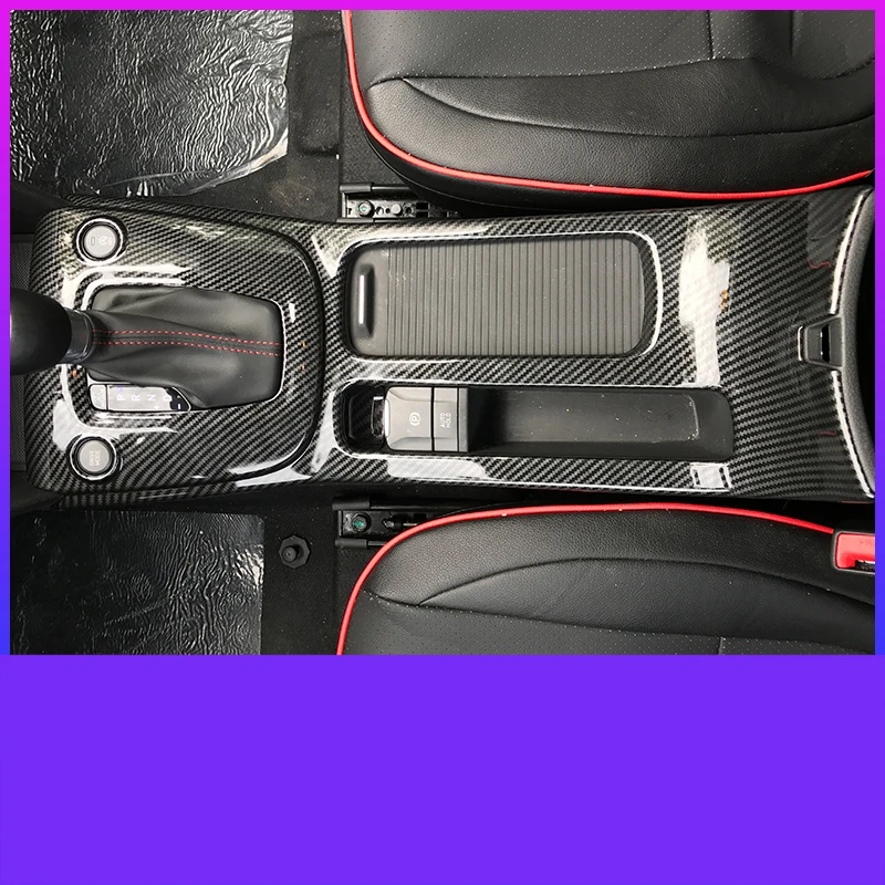 

Lsrtw2017 Abs Car Central Control Gear Panel Trims for Hyundai Encino Kona 2018 2019 2020