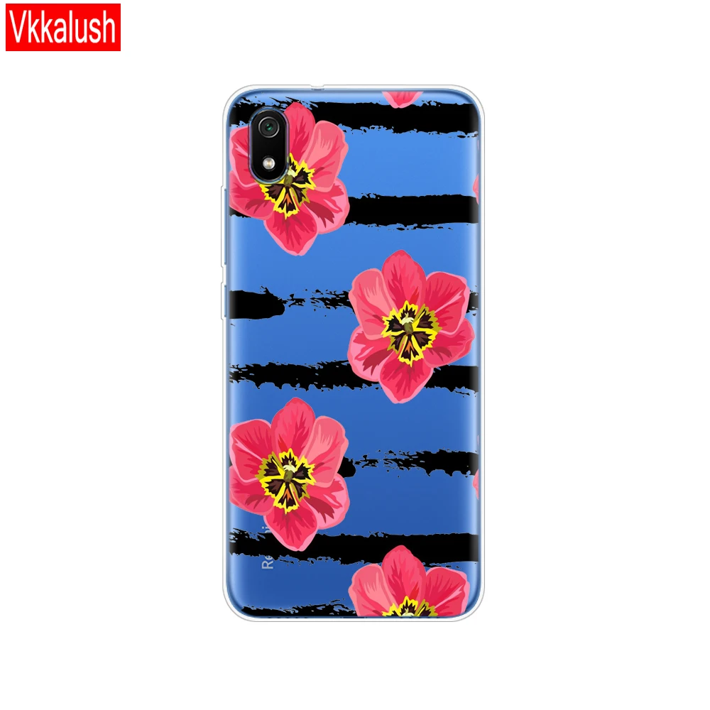 80385 Чехол для Xiaomi redmi 7a, чехол s, полная защита, Мягкая силиконовая задняя крышка из ТПУ для redmi 7 A, бампер для redmi 7a, защитная задняя крышка - Цвет: 80385